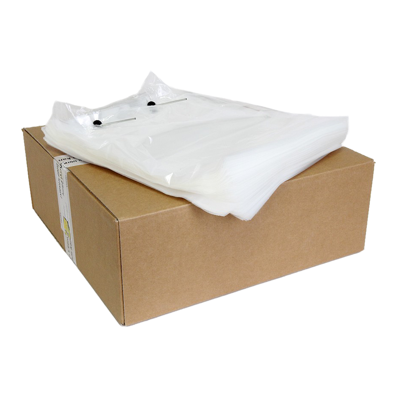 Beugelzak LDPE 25my 28x47/(2x4)cm 1