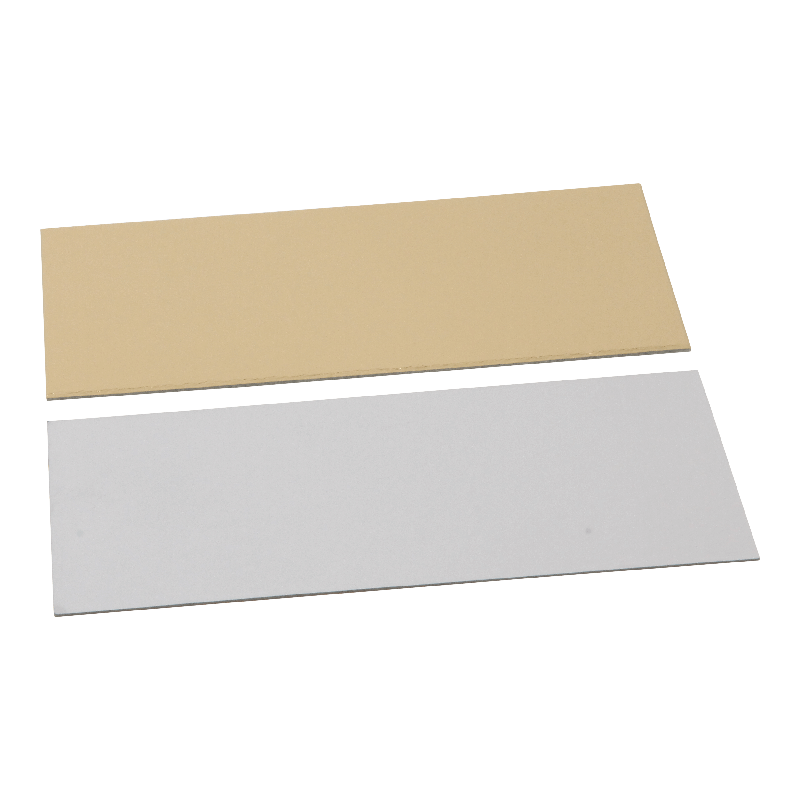 Bodemkarton 15,5x7,5cm Goud/zilver 1