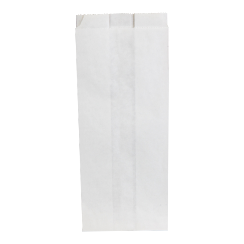 Inpakzak Gebleekt kraft 13+(2x4)x26,5cm Wit 1