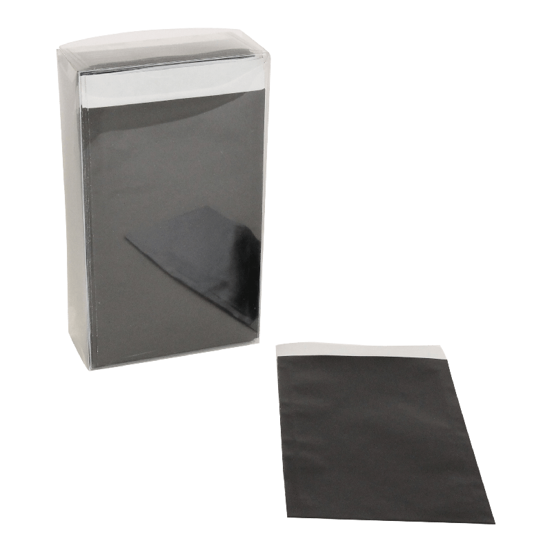 Luxe cadeauzakje 12x19cm Zwart 1