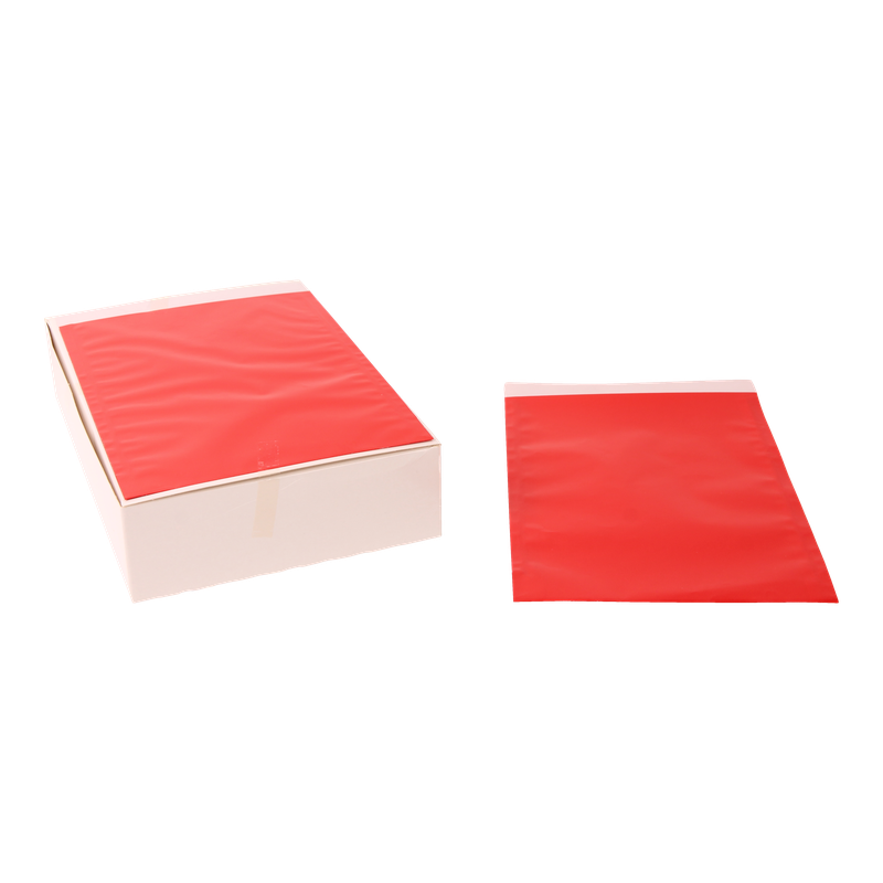 Luxe cadeauzakje 17x25cm Rood 1