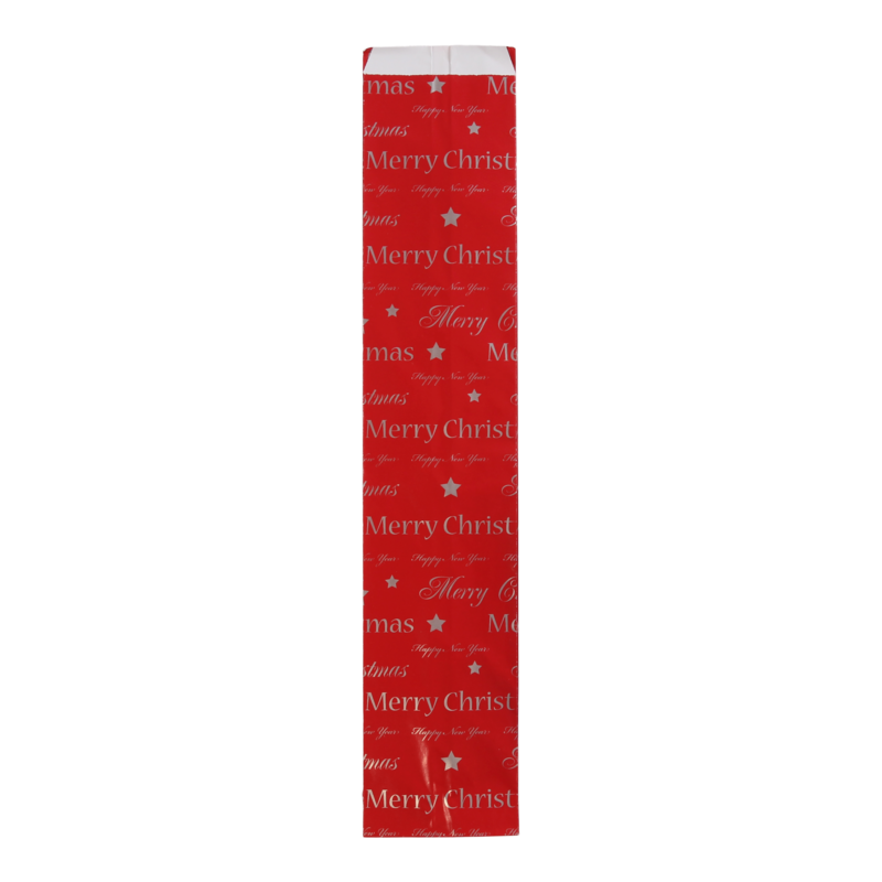Fleszak 8,5+(2x4)x44cm Merry christmas Rood 1