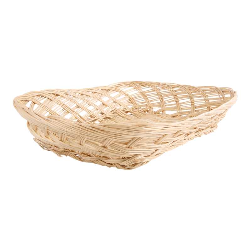 Mand Riet 30x22x5,5cm Naturel 1