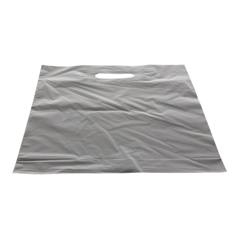 Draagtas LDPE 35x44/(2x4)cm Zwart 1