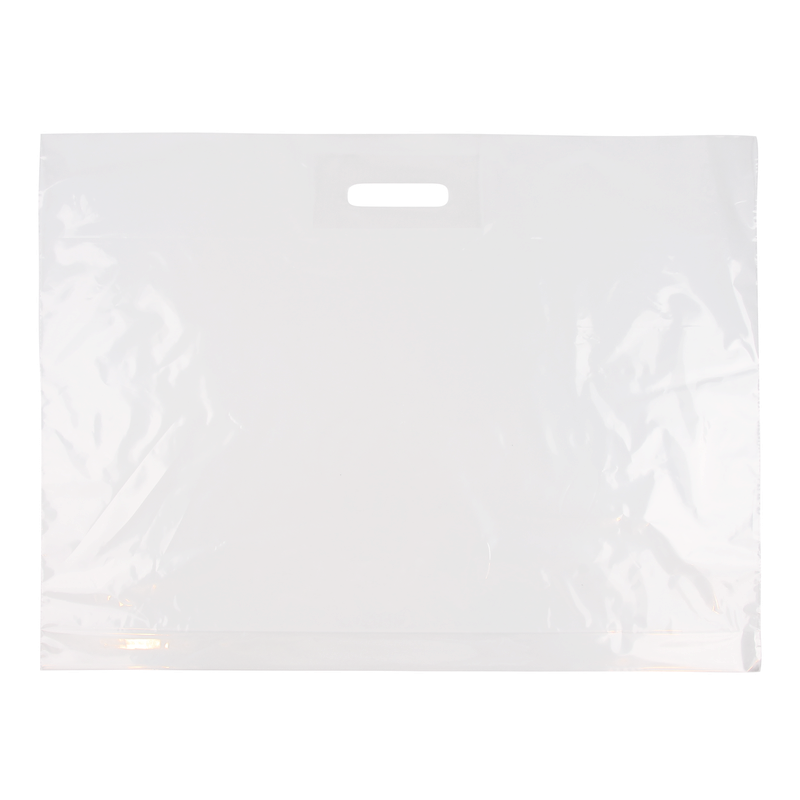 Draagtas LDPE 65x51/(2x4)cm Transparant 1
