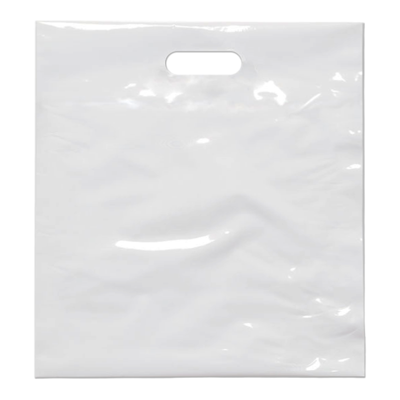 Draagtas LDPE 37x44/(2x3)cm Transparant 1