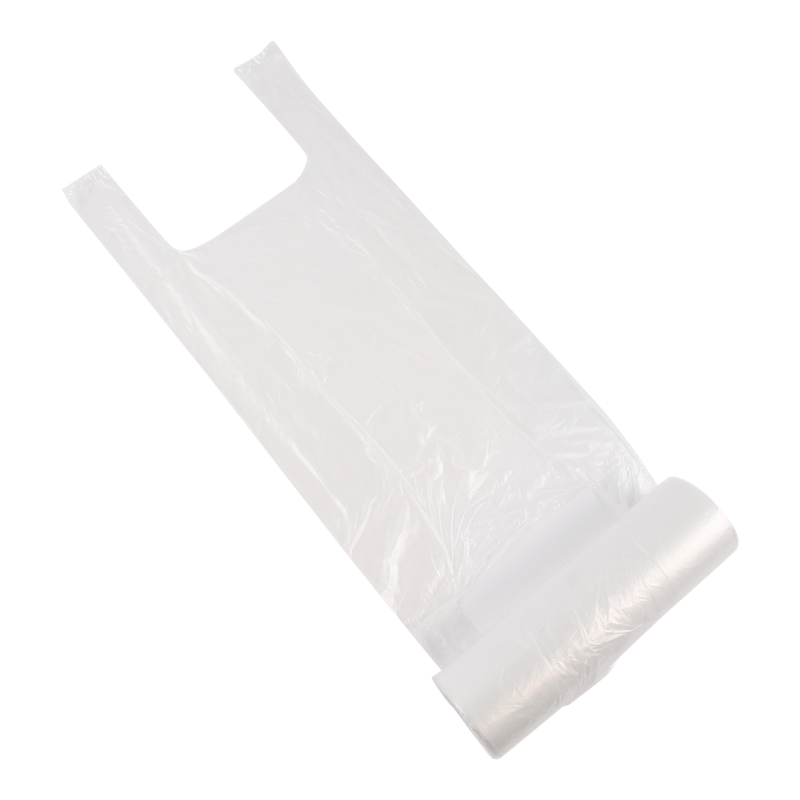 Hemddraagtas HDPE 23+(2x6)x50cm 10,5my Transparant 1