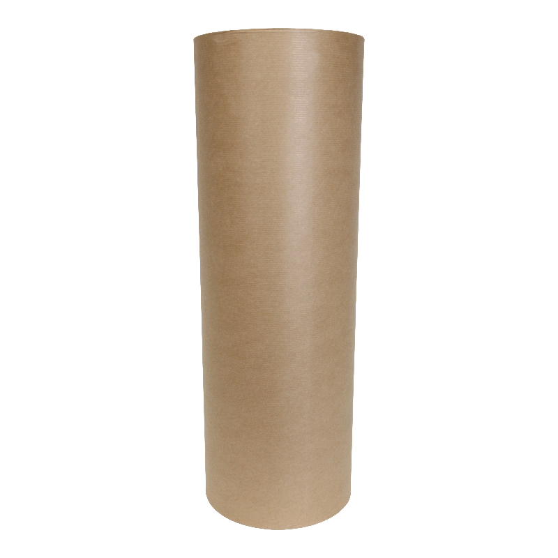 Pakpapier Gestreept kraft 70grs 50cm Op rol Bruin 1