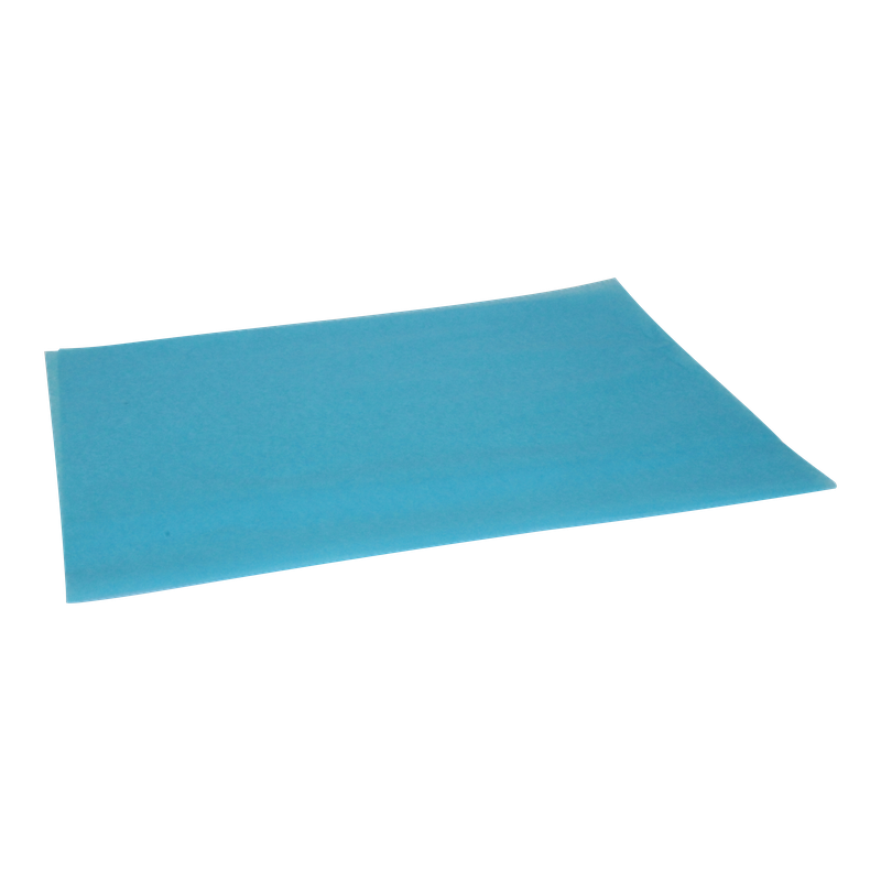 Zijdevloei 75x50cm Turquoise 1