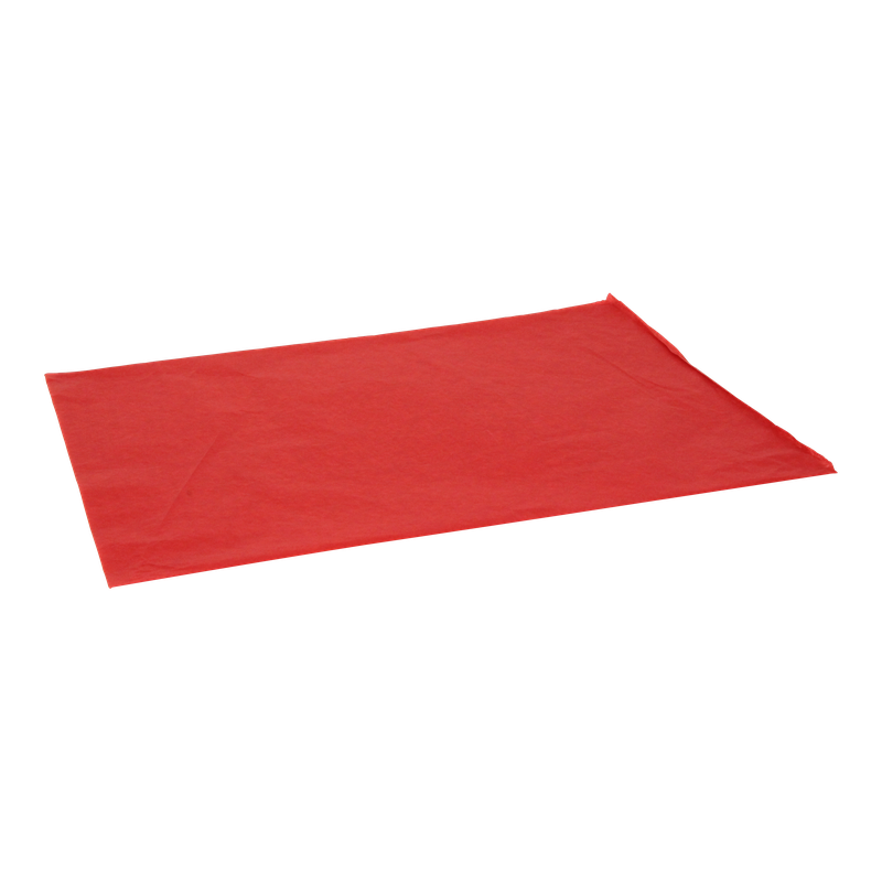 Zijdevloei 50x37,5cm Rood 1