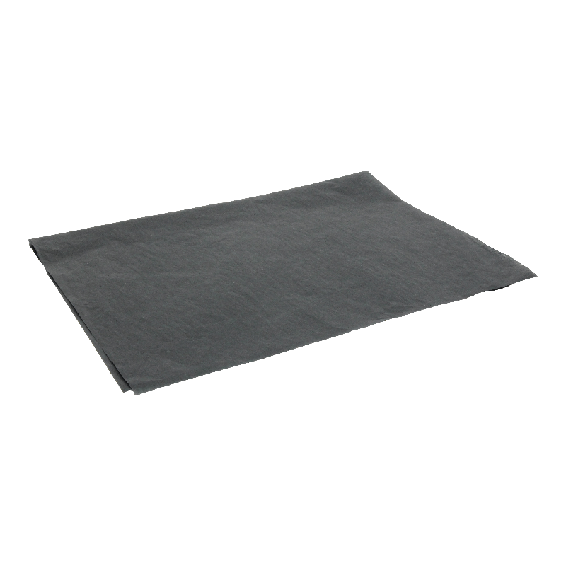 Zijdevloei 50x37,5cm Zwart 1