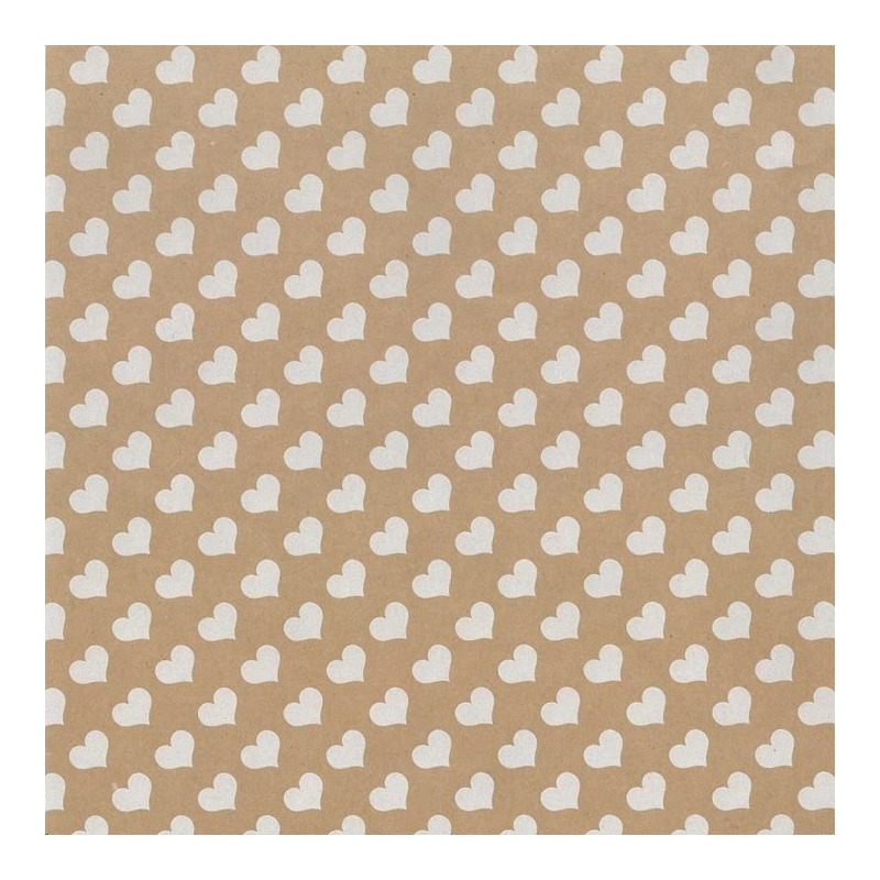Cadeaupapier Kraft 50cm Dessin 121 1