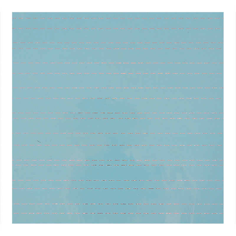 Cadeaupapier Op vel 70x50cm Blauw/ Zilver 1