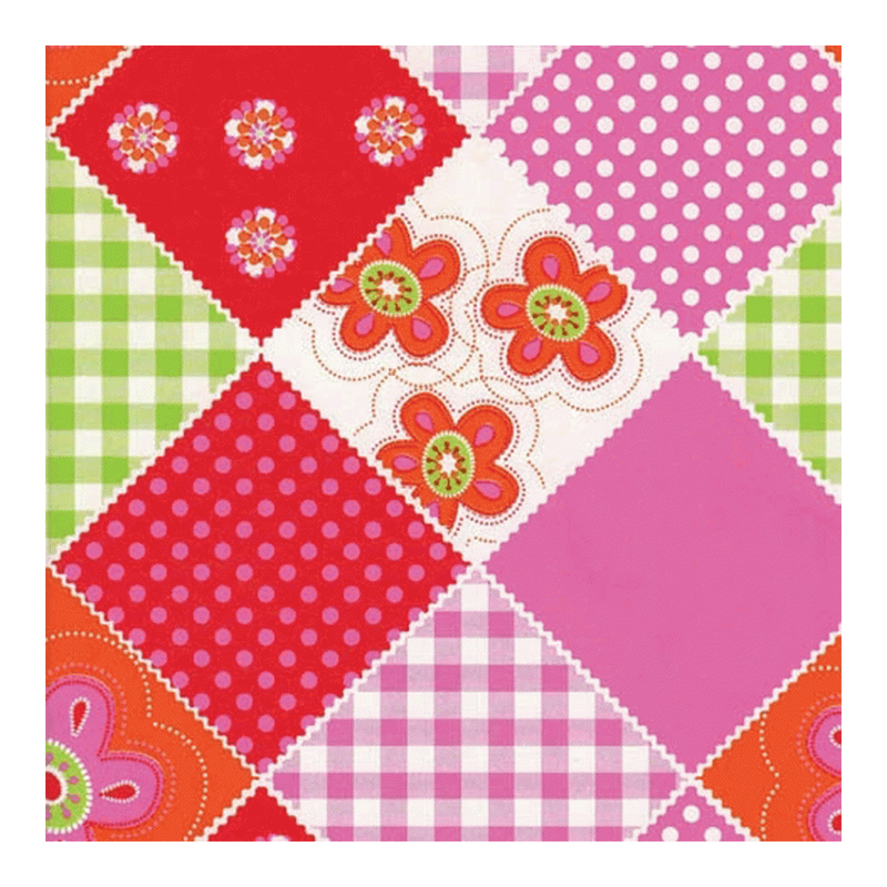 Cadeaupapier Op vel 70x50cm Roze 1