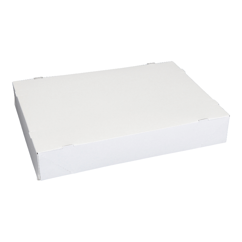 Drukkerijdoos met deksel A4 500 vel 305x215x50mm Wit/grijs 1