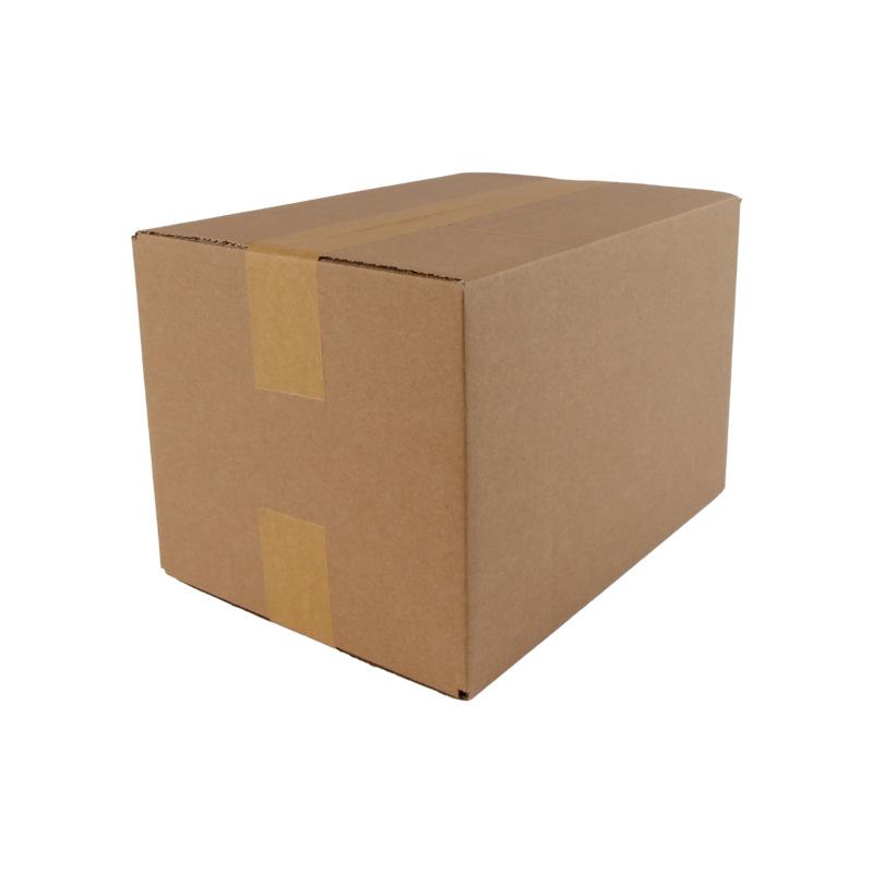 Doos Golfkarton 305x220x200mm 2000 vel A4 Enkele golf Bruin 1