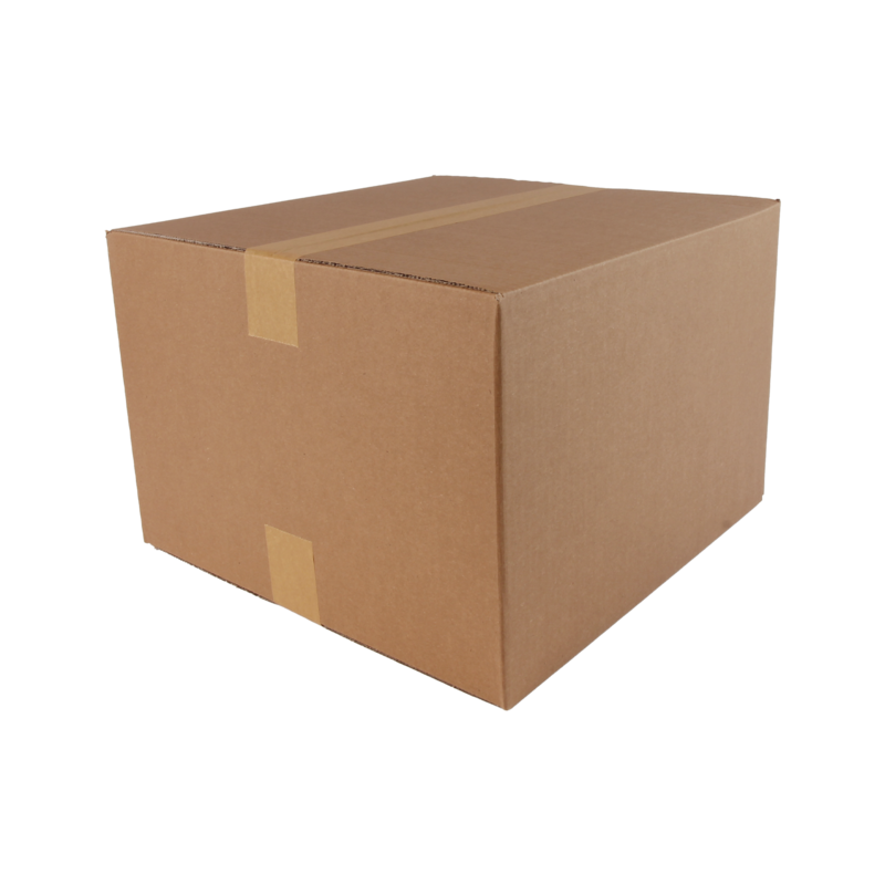 Doos Golfkarton 364x364x248mm A1 Enkele golf Bruin 1