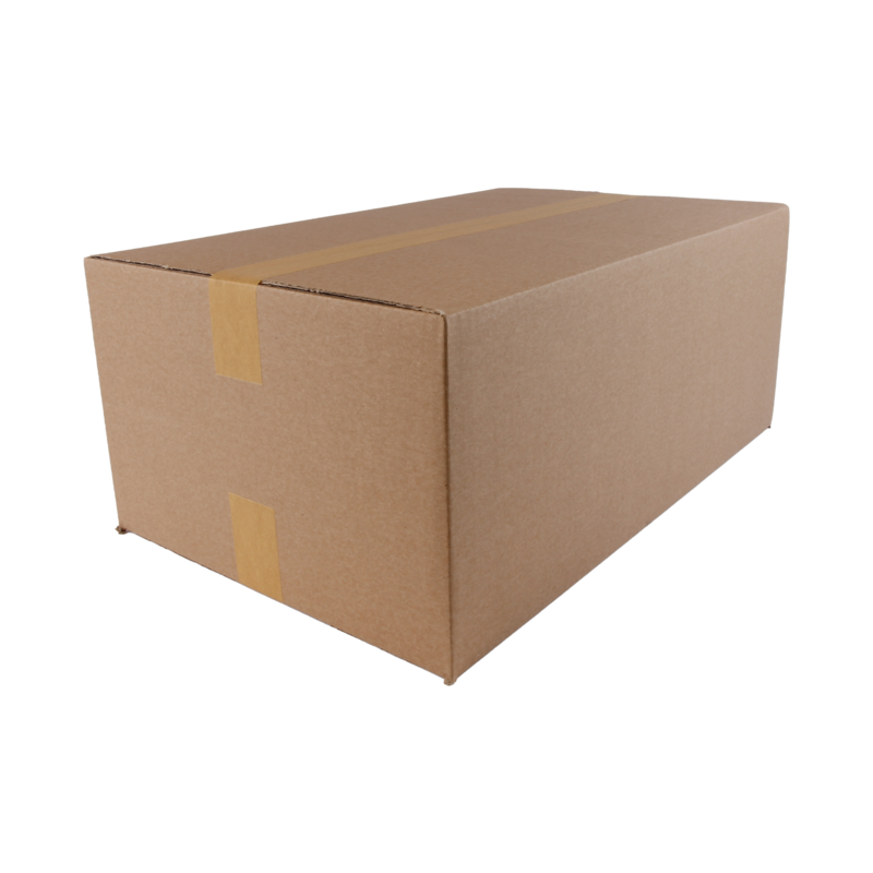 Doos Golfkarton 550x350x220mm Enkele golf Bruin 1