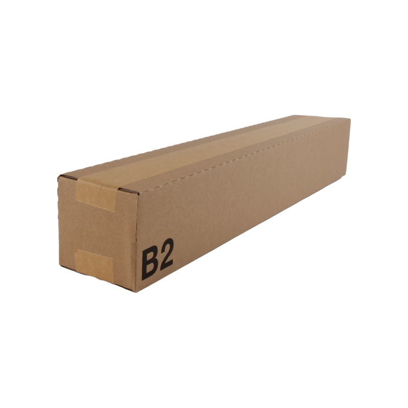 Doos Golfkarton 593x93x90mm Kanban box B2 Enkele golf Bruin 1
