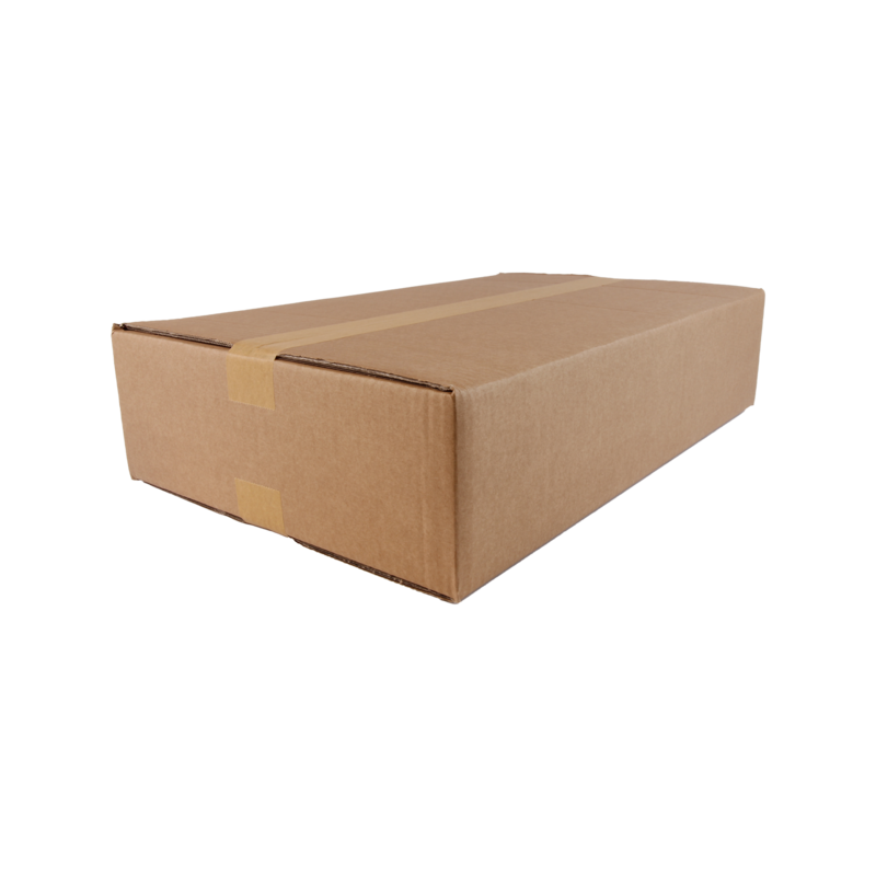 Doos Golfkarton 531x331x107mm A8 Dubbele golf Bruin 1