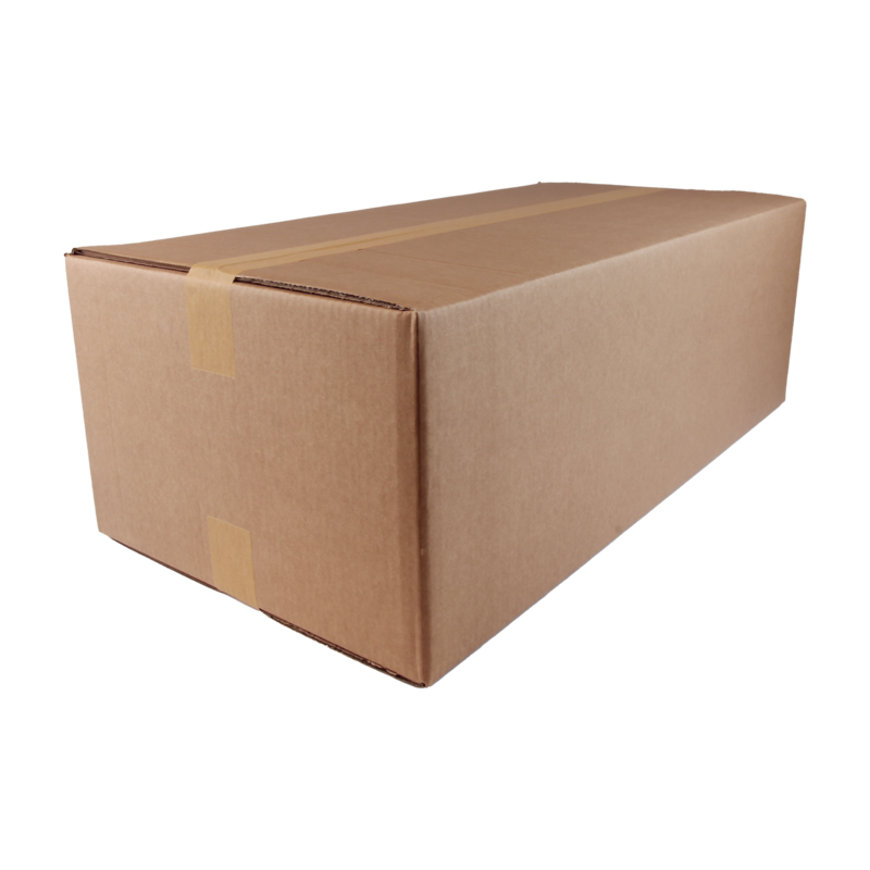 Doos Golfkarton 726x356x232mm A0 Dubbele golf Bruin 1