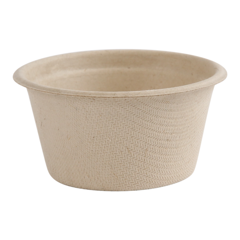 Sausbakje Rond Suikerriet 6cm 60ml Naturel 1