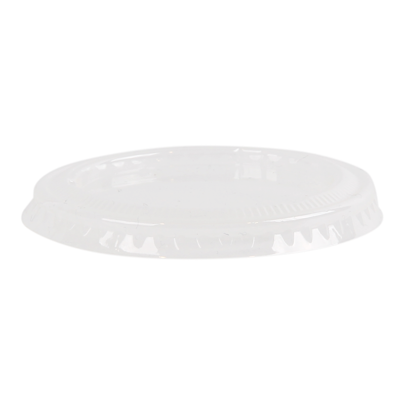 Deksel Rond PLA 6cm Transparant 1