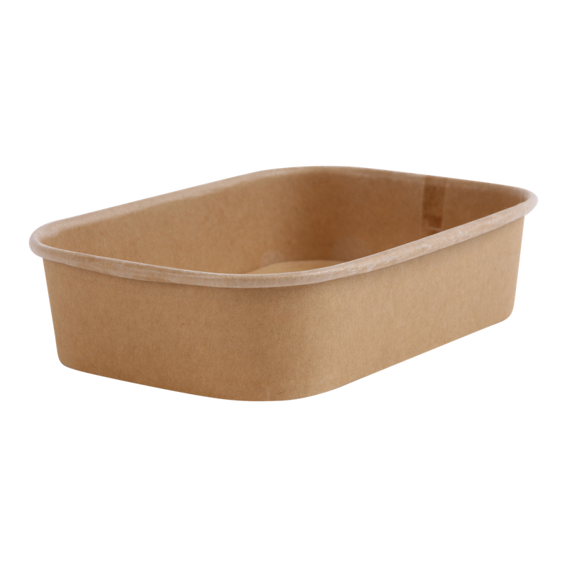 Maaltijdbak Kraft 17,3x12x4cm 500ml Bruin 1