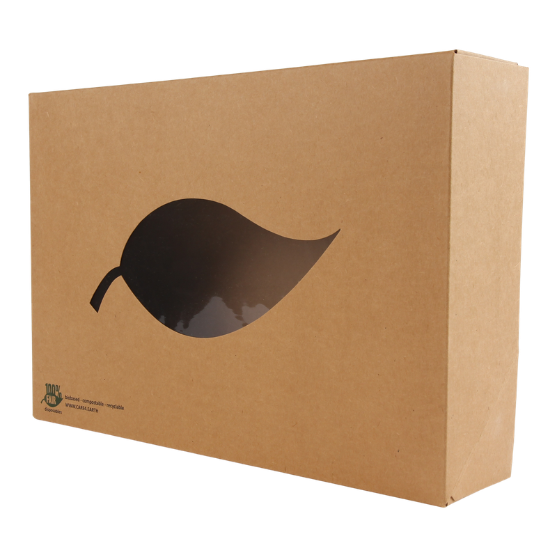 Take away doos 35x25x8cm Bruin 1