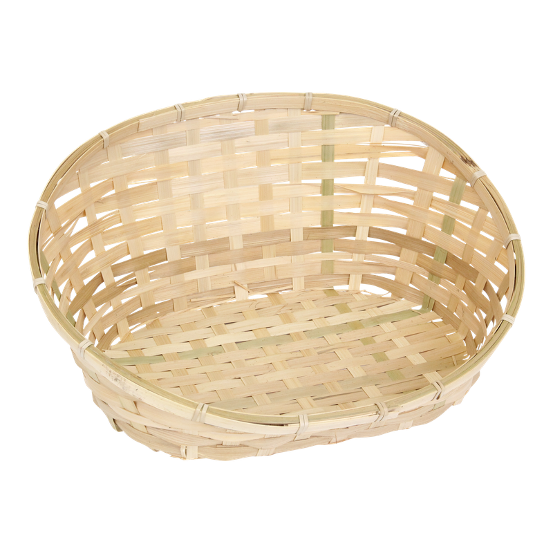 Mand Bamboe 37x24x18cm Bruin 1
