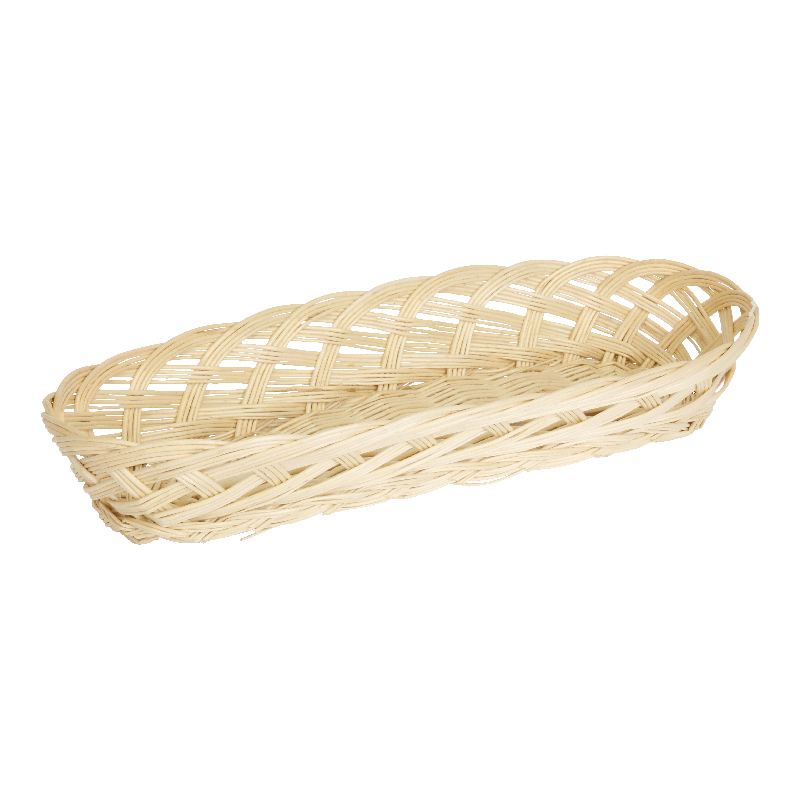 Mand Hout 38x15x5,5cm Bruin 1