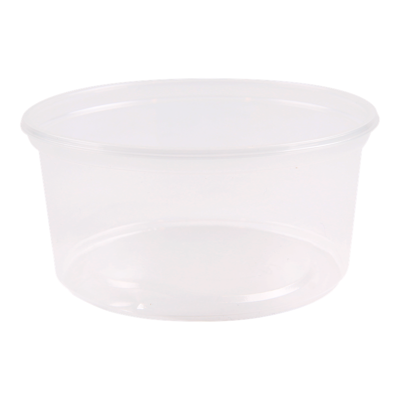 Bakje rond PP 101x45mm 250cc Transparant 1