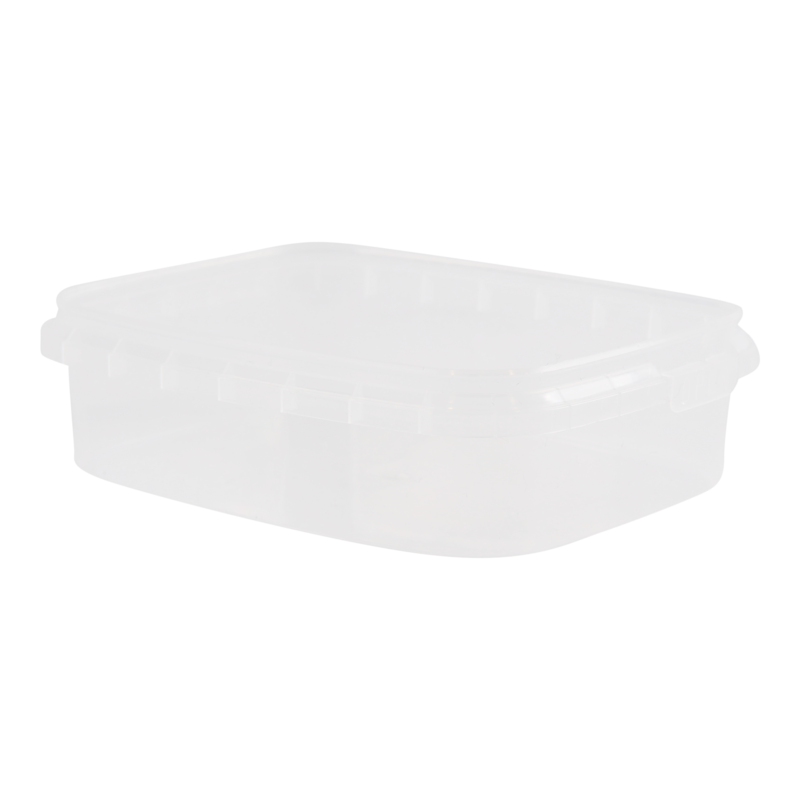 Bakje PP Met verzegelbare deksel 109x86x29mm 150cc Transparant 300st/ds 1