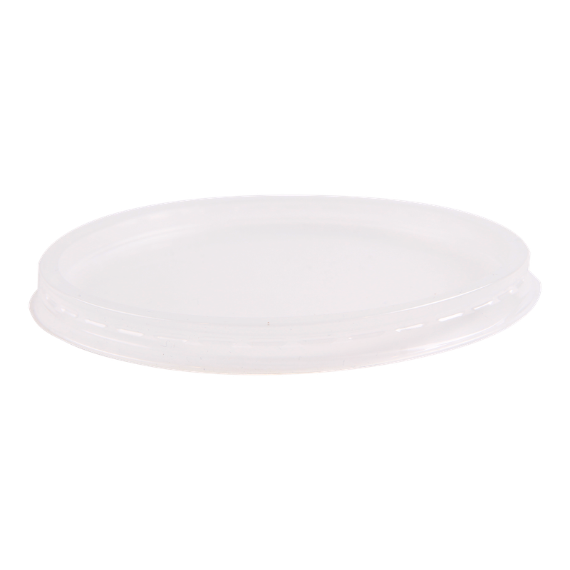 Deksel rond PP 115mm Transparant 1
