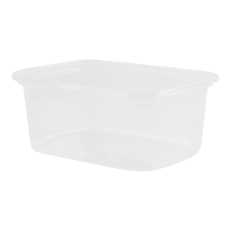 Bakje PP 108x82x45mm 250cc Transparant 1