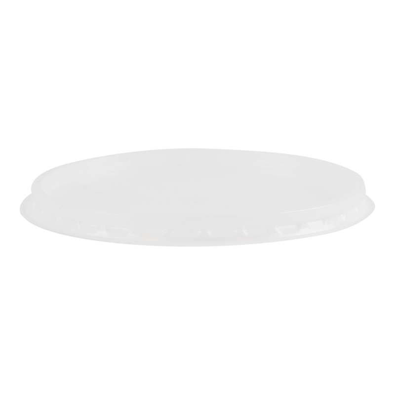 Deksel rond PP 101mm Transparant 1