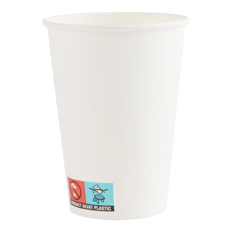 Beker Karton 180ml Wit 1