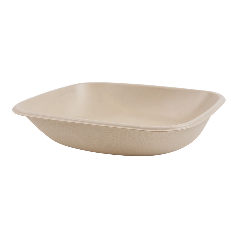 Menuschaal Suikerriet 195x170x40mm 600ml 1