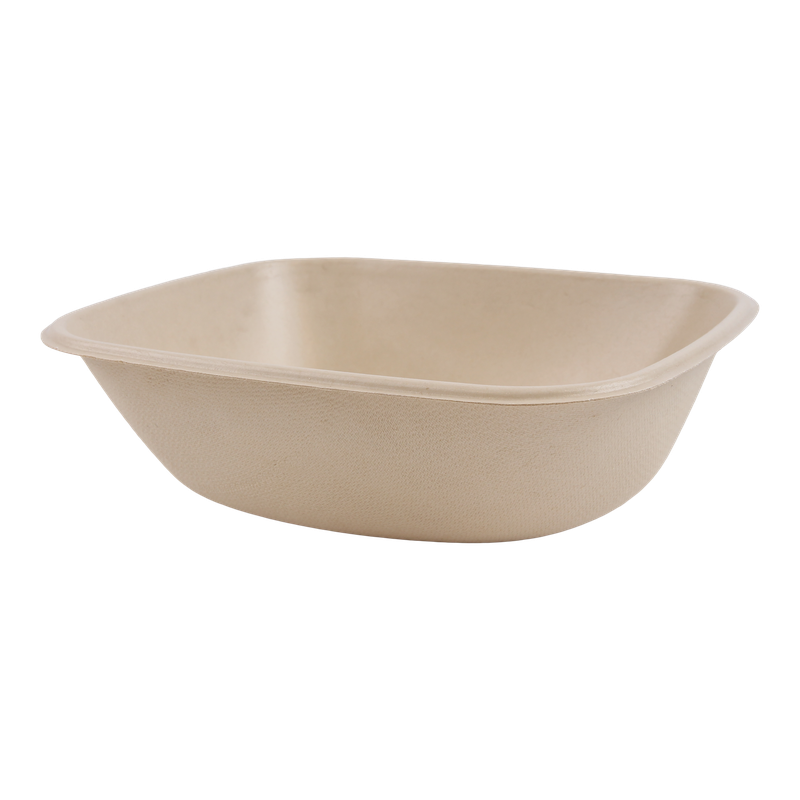 Menuschaal Suikerriet 195x170x55mm 900ml 1