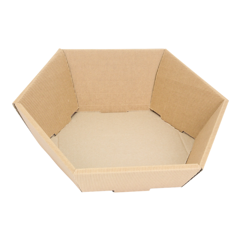 Mand Kraft 380x340x75mm Rib Bruin 1