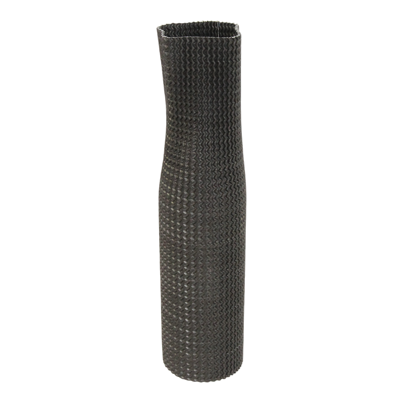 Flessenhuls 1 fles 17x33cm Rib elastisch Zwart 1