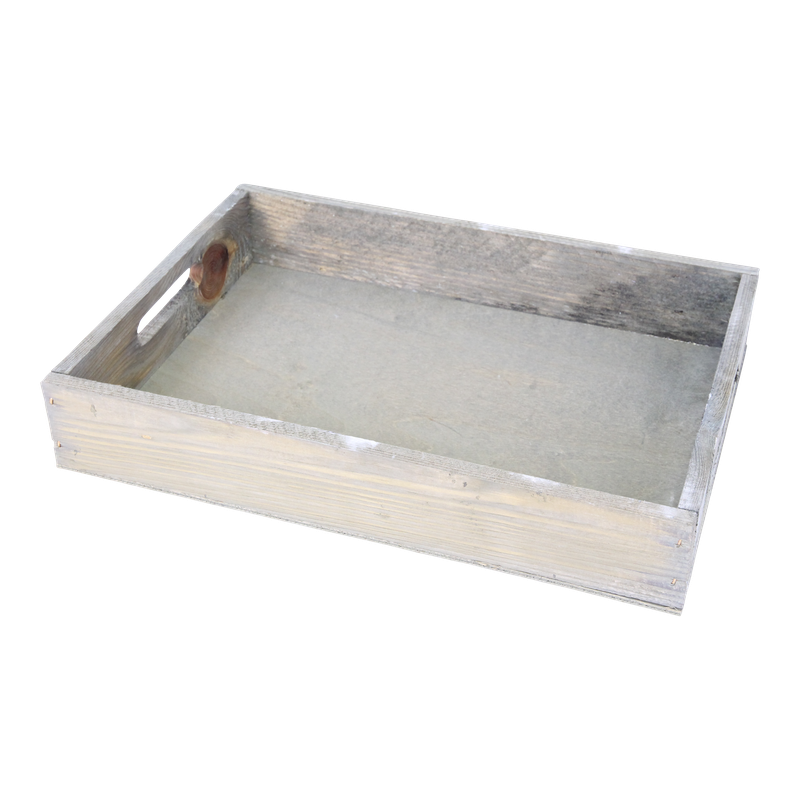 Dienblad Hout 35x25x6cm Oud hout 1
