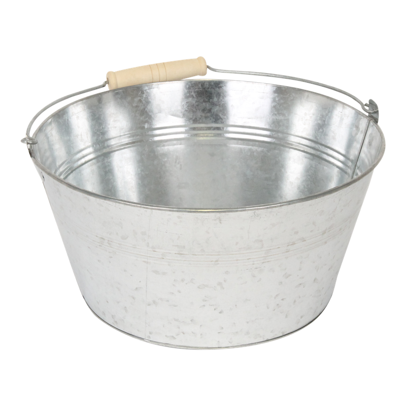 Emmer Met hengsel 15x30cm Zink 1