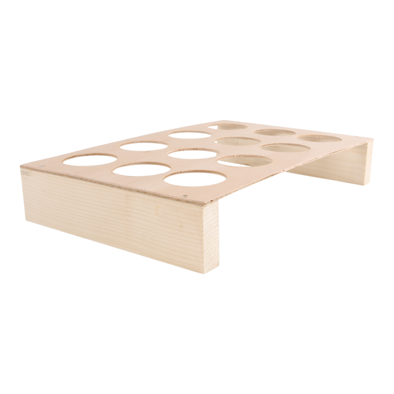 Interieur voor 12 glazen en flessen 1