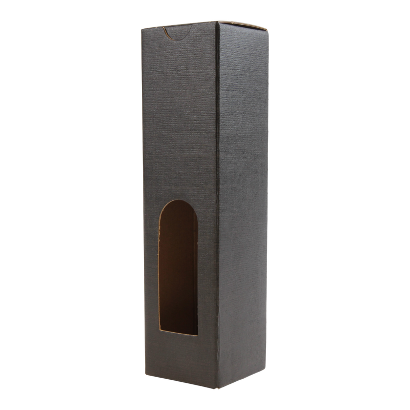 Flesdoos 1 Piccolo fles 5,5x5,5x21cm Zwart 1