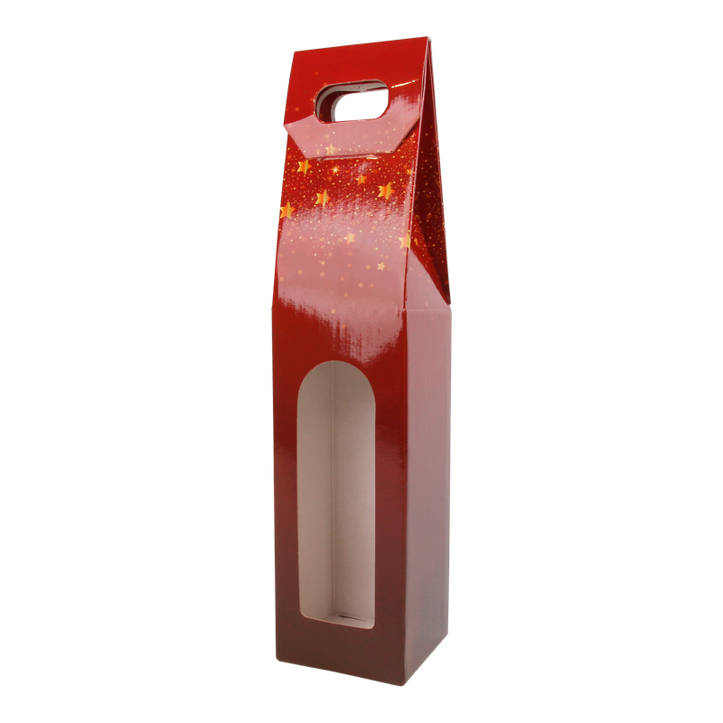 Flesdoos draagkarton 1 fles Sterrenhemel 1