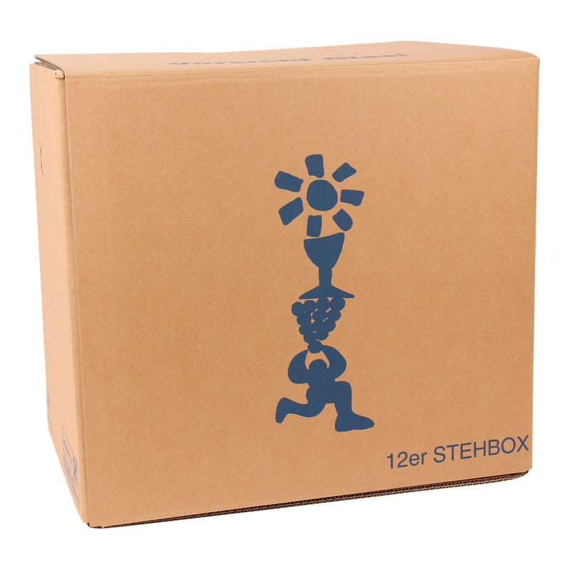 Fles verzenddoos met interieur Stebo 12 fles Bruin 1
