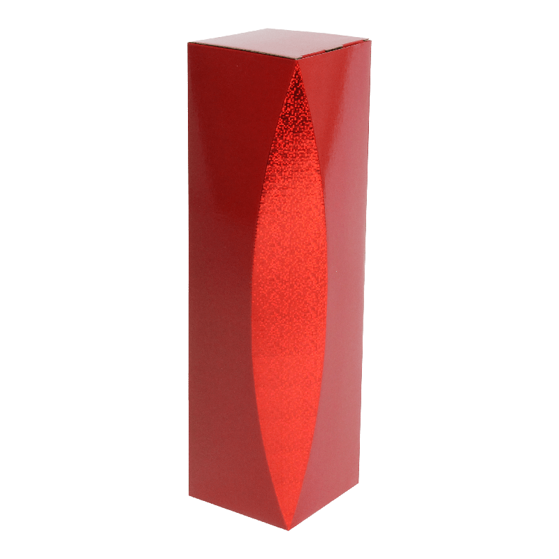Flesdoos 1 fles Sculptuur Rood 1
