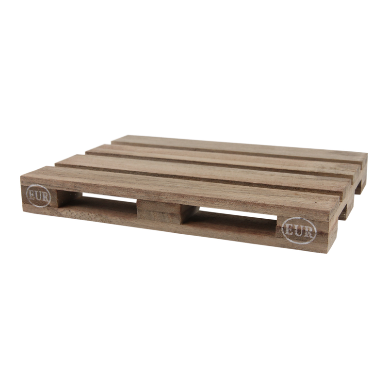 Bierpallet Hout 18,5x13,2x2,3cm Naturel 1