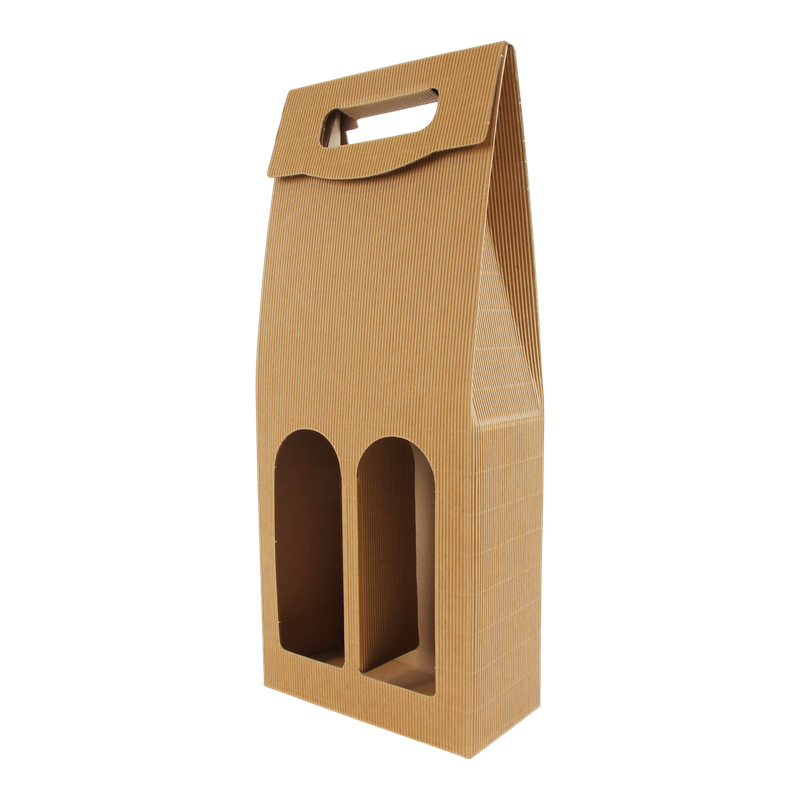Flesdoos draagkarton 2 fles Rib Naturel 1